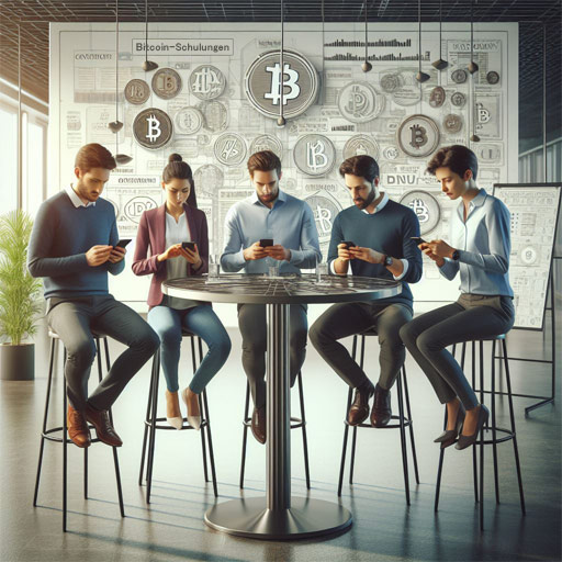 Leute sitzend mit Smartphones